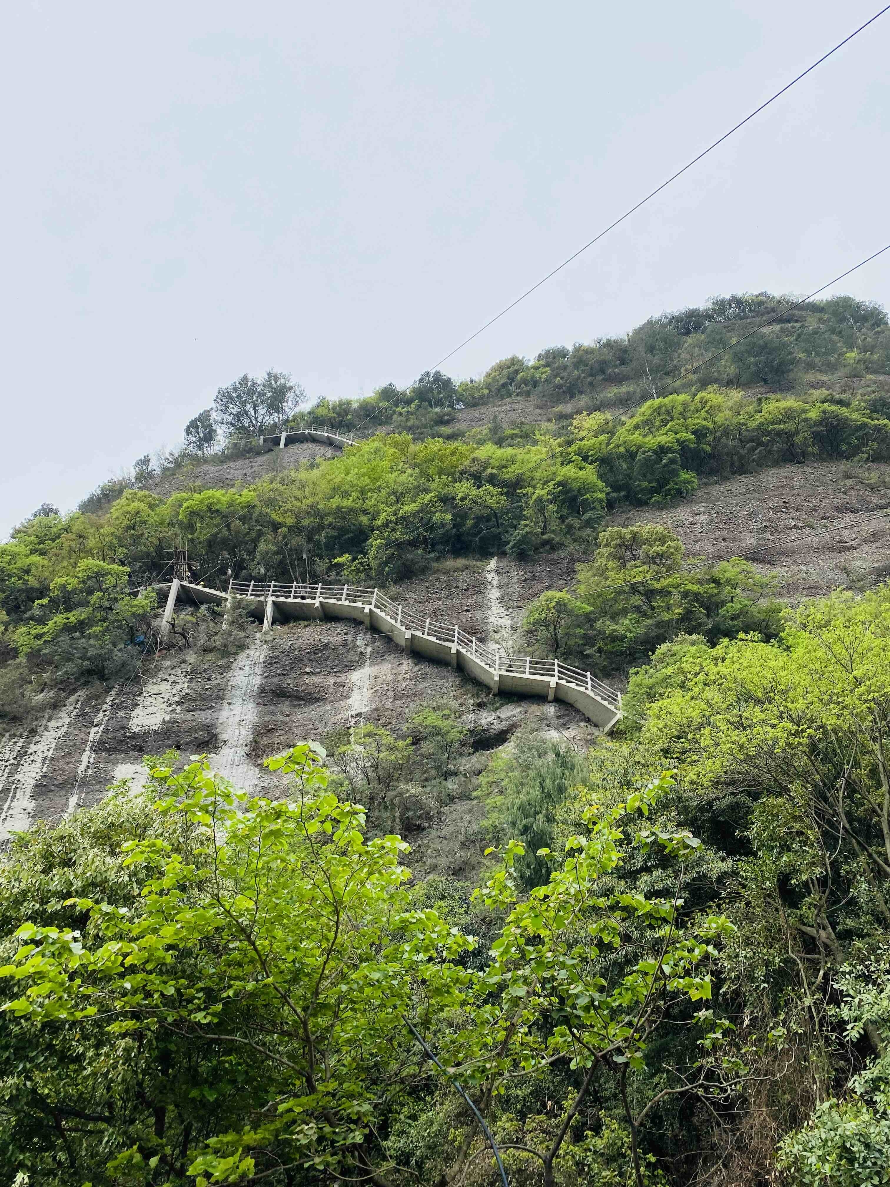 剑阁五指山风景区图片